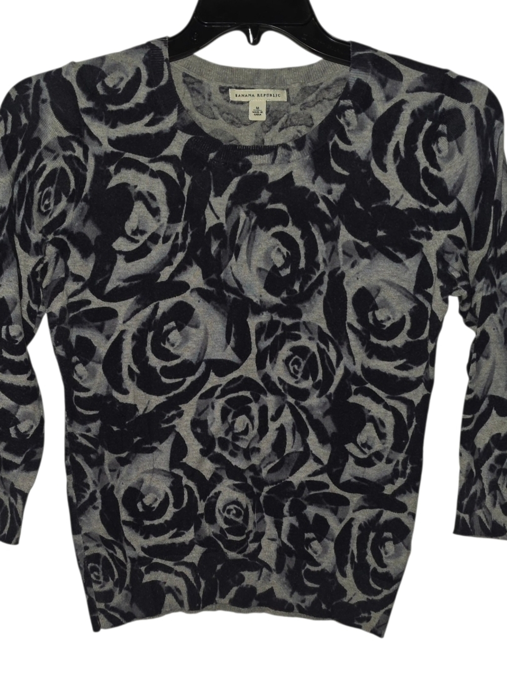 Banana Republic Floral Sweater Size Medium